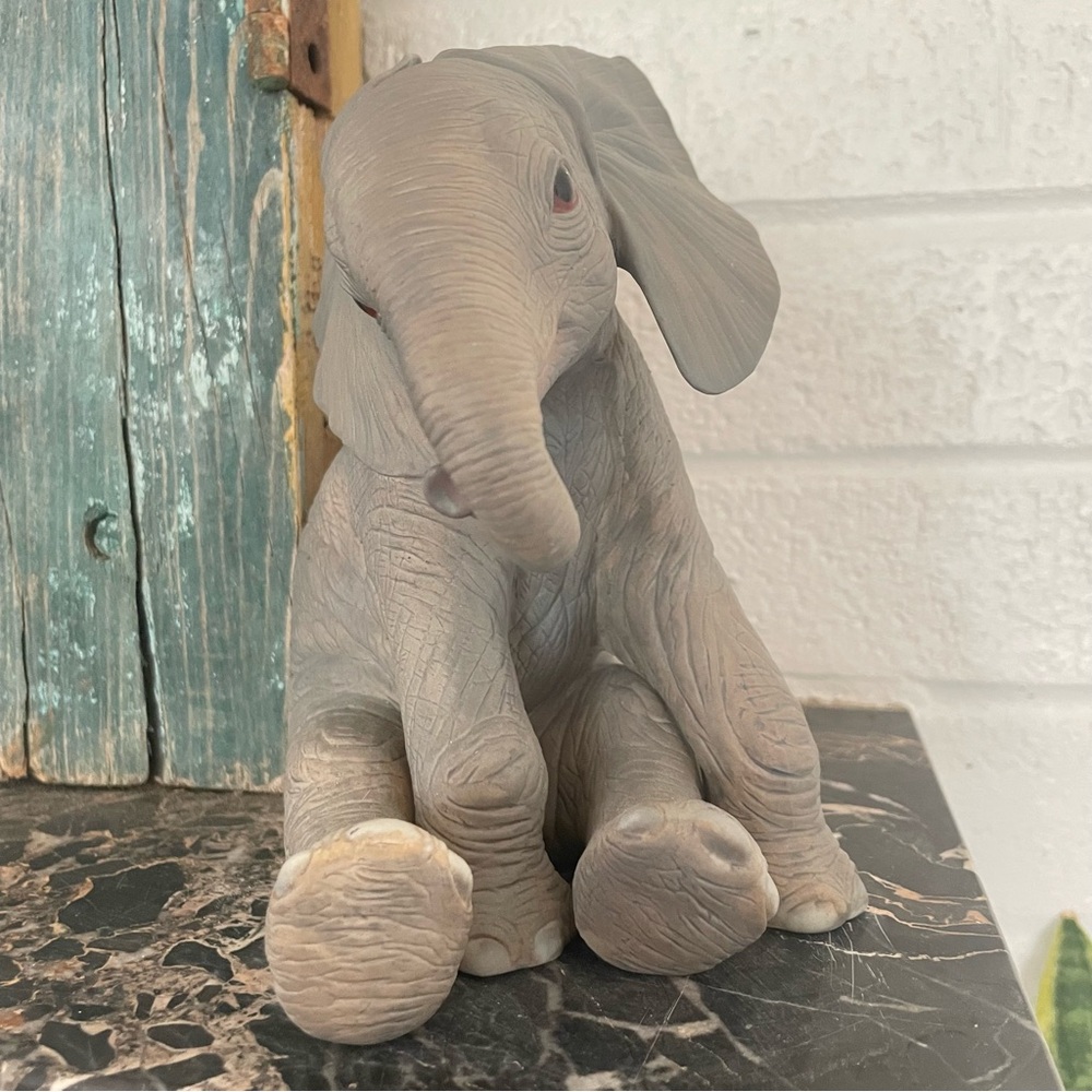 LAST CHANCE Lenox Porcelain Elephant Figurine Collectible Home Accent Decor - Picture 2 of 9
